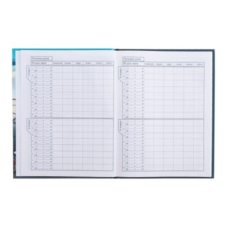 Universal diary for grades 1-11 "I love races", hard cover, glossy lamination, 40 sheets-6