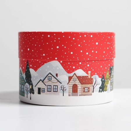 Gift Box "Winter City", 12 x 8 cm, new year-2