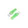 LED lamp KS, T5, 12 V, green