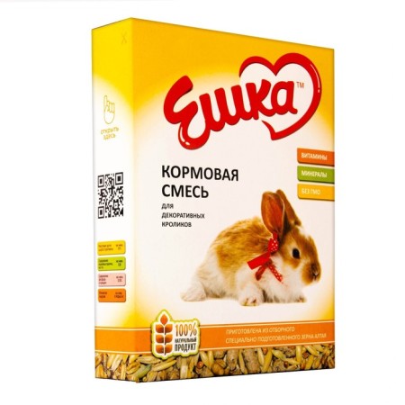 Fodge mixture "Eshka" for decorative rabbits, 450 g