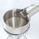 Mechanical funny doster Konfinetta, 19.5 × 16.2 × 12 cm, funnel diameter 11.6 cm, 8 mm output, stainless steel
