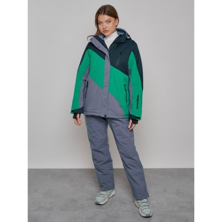 Ski suit female, size 60, black color-12