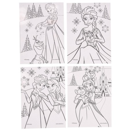 Set for drawing, 20 items "Elsa", cold heart-3