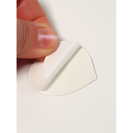 Five -holder with a loop claim Silicon Sylicon 5.8*4.4*0.1 cm Bezh from-2