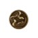 Coin Horoscope 2025 Capricorn, Brass, Diam. 2, 5 cm