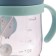 Drunker - children's impotion with silicone tube, 250 ml., With handles, color mix