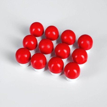 Account material "Mushrooms", 12 pcs., Size 1 pcs.: 4.5 cm-1