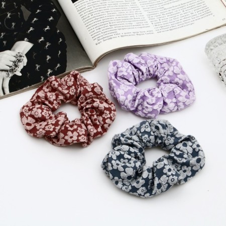 Hair elastic band "Orbit" Galant Flowerles, 9 cm, mix-1