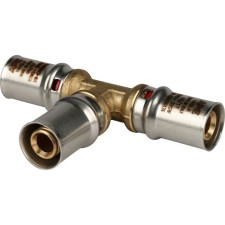 The tee-press Stout SFP-0006-161616, D = 16 mm, brass