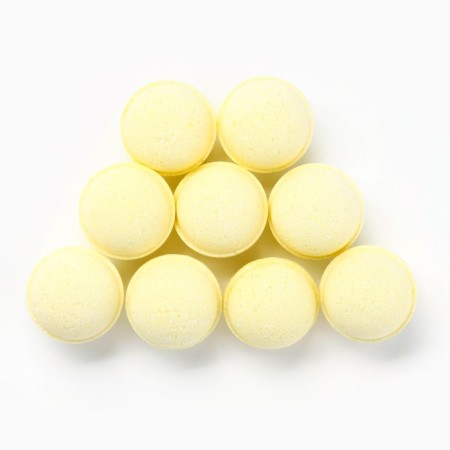 Gift set of Crazy Lemon cosmetics, bathtub bombs 9 x 20 g, Beauty Food-2