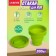 A glass for drawing DEVENTE. School, folding (silicone), light green