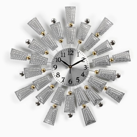 Watching clock, series: openwork, "limen", smooth move, d-50.5 cm, dial 15.5 cm