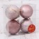 Set of balls plastic D-8 cm, 4 pcs "Cloud Classic"