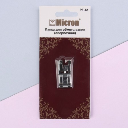 Feet for sewing machines, for grinding, overlock, PF-42, 3.8 × 1.6 × 0.7 cm-5