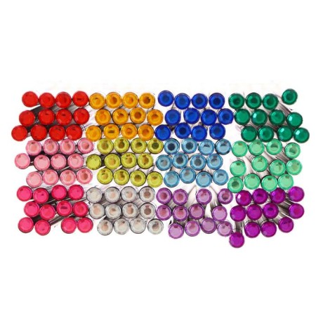Pencil Blackographic "Rainbow" The hardness of HB, holography, sharpened, with a rhinestone-8