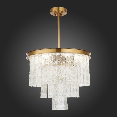 Ceiling Ceiling ST LUCE. SL1230.302.06. Stabia. 6x60 W, E14, 45x45x67 cm, brass color-2