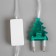 Garland “thread” 1.2 m, IP20, transparent thread, 12 LED, glow of multi, fixing, 220 V