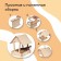 Do -it -yourself feeder from the HDF for birds "House with logs", 23 × 18 × 22 cm, Greengo
