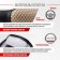 Leather braid, 6 pillows m beige Skyway, Eco mesh, S01102242