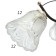 Economic chandelier flowering 3x40W E27, black 60x60x21 cm