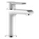 One-handed mixer for the washbasin Rossinka W35-12, monolithic, chrome/white