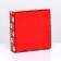 Box for sweets 4 pcs, 12.6 x 12.6 x 3.5 "Santa Claus"