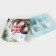 New Year. Box for 4 sweets, "Christmas toys", 12.6 x 12.6 x 3.8, confectionery packaging