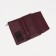 Women's wallet on magnets, burgundy color