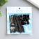 Plastic stand for photo frames 9.7x2.4x0.6 cm