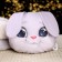 Antistress pillow "Bunny gray"