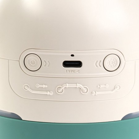 Air humidifier Luazon HM-7 Luno Road, 200 ml, USB Type-C, Green-8
