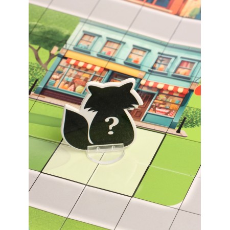 Board game "Cunning raccoon", 2-4 players, 6+-4