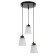 Economic light "Adelaide" 3x40W E27 Black/White 32x32x90 (20) cm