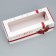Box for confectionery products with a “happy New Year” window, 26 x 10 x 8 cm, New Year