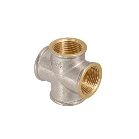 Cross "CTM", 3/4 ", nickelized brass-2