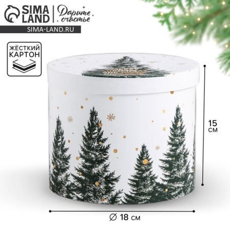 Happy New Year Gift box, 15 x 18 cm, New Year