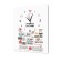 Carty clock wall for the kitchen "Kitchen Rules", silent, 30 x 40 cm
