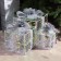 LED figure "Brilliant gifts" 15, 20, 25 cm, textiles, metal, 220 V, glow warm white