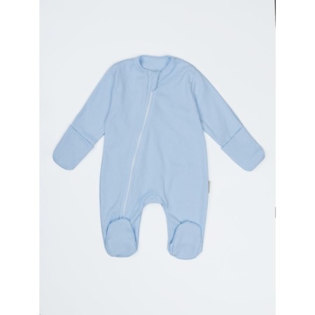 Combiason with zipper children's fashion, height 86 cm, blue color-4