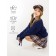 Свитер для девочки Amarobaby Knit Wear, рост 134 см, цвет синий