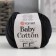 Yarn "Baby Cotton" 50% acrylic 50% cotton 165m/50g (460 black)