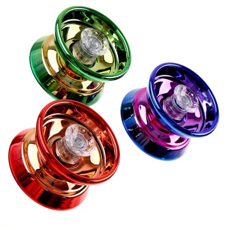 Yo-yo "shine" metal, mix colors-4