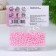 Confectionery sprinkling balls 4 mm, pink, 20 g