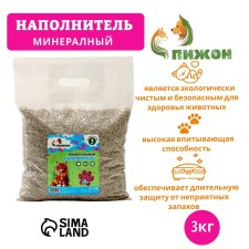 Mineral absorption “Piggon” Mineral Mineral University of 2-5 mm 3 kg is absorbed. 5 l