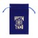 Tarot bag, velvet, dark blue, 12x18 cm
