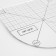 Line for rounding angles, 12 × 12 cm, the color is transparent