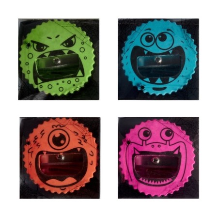Ластик с точилкой FunGraphix Monsters, МИКС-3