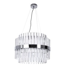 Suspended chandelier Arte Lamp Montreal A1034SP-16CC, E14, 16x60 W, 60x60x45 cm, chromium, transparent