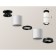 Ambrella Light overhead lamp, XS6301220, MR16 GU5.3 LED 10 watts, white sand, black