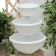 Cascade for flowers "Libya", marble color